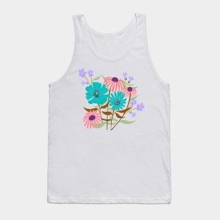 Summer florals. Tank Top